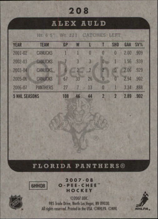 A3231- 2007-08 O-Pee-Chee Hockey Card #s 1-250 -You Pick- 15+ FREE US SHIP - Bild 209 von 285