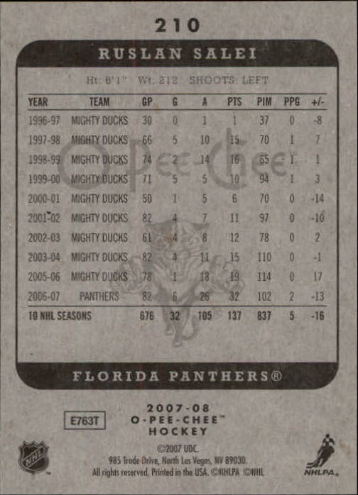 A3231- 2007-08 O-Pee-Chee Hockey Card #s 1-250 -You Pick- 15+ FREE US SHIP - Bild 213 von 285