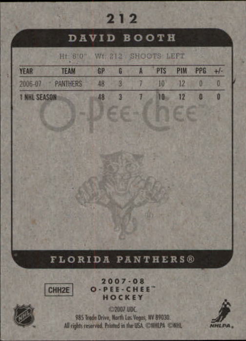 A3231- 2007-08 O-Pee-Chee Hockey Card #s 1-250 -You Pick- 15+ FREE US SHIP - Bild 217 von 285