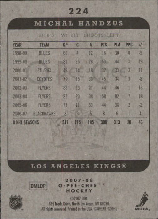 A3231- 2007-08 O-Pee-Chee Hockey Card #s 1-250 -You Pick- 15+ FREE US SHIP - Bild 239 von 285