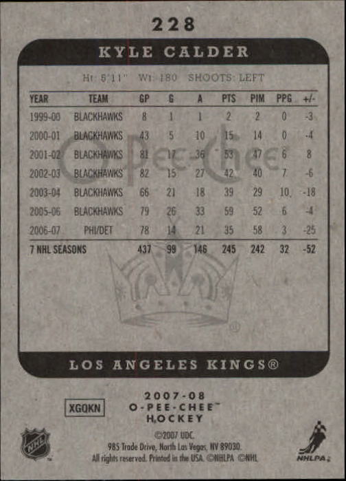 A3231- 2007-08 O-Pee-Chee Hockey Card #s 1-250 -You Pick- 15+ FREE US SHIP - Bild 247 von 285