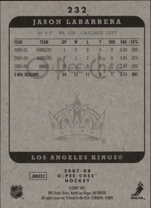 A3231- 2007-08 O-Pee-Chee Hockey Card #s 1-250 -You Pick- 15+ FREE US SHIP - Bild 255 von 285