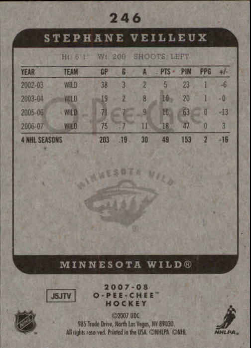 A3231- 2007-08 O-Pee-Chee Hockey Card #s 1-250 -You Pick- 15+ FREE US SHIP - Bild 277 von 285