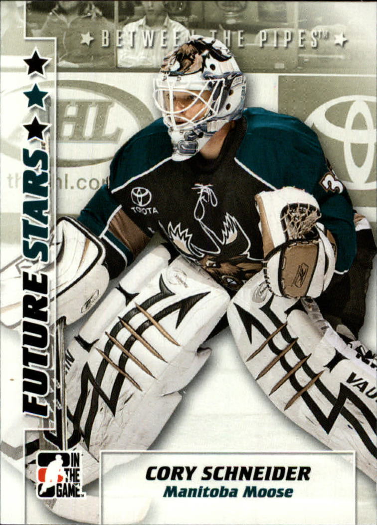 2007-08 Between The Pipes #9 Cory Schneider