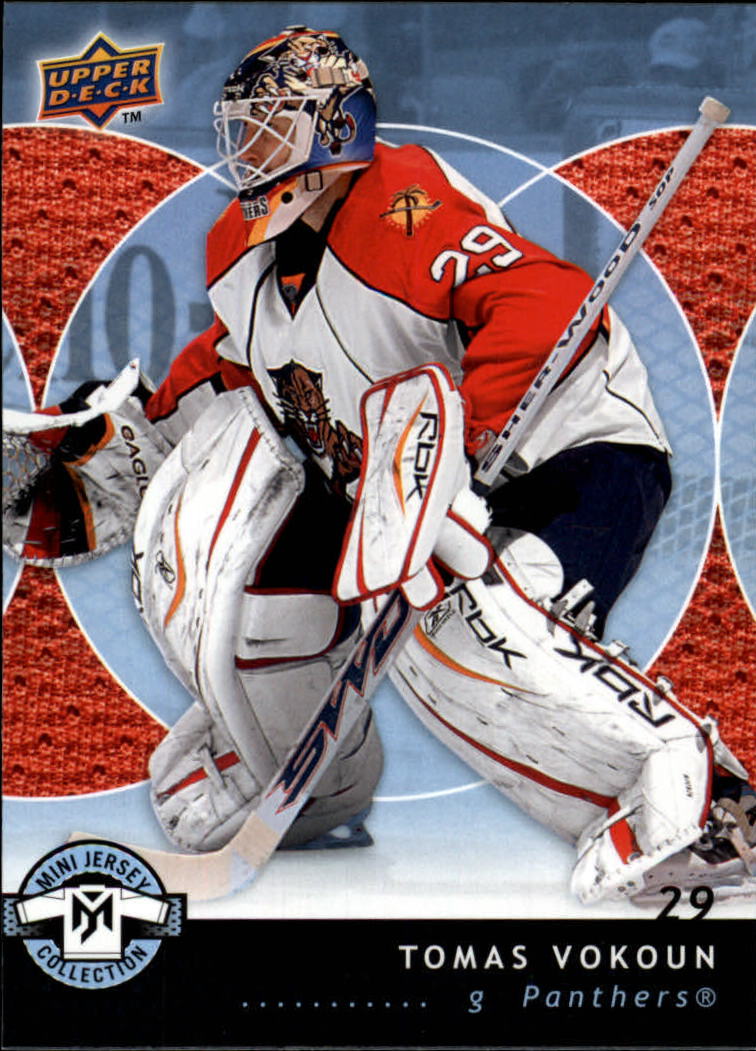 2007-08 UD Mini Jersey Collection #40 Tomas Vokoun