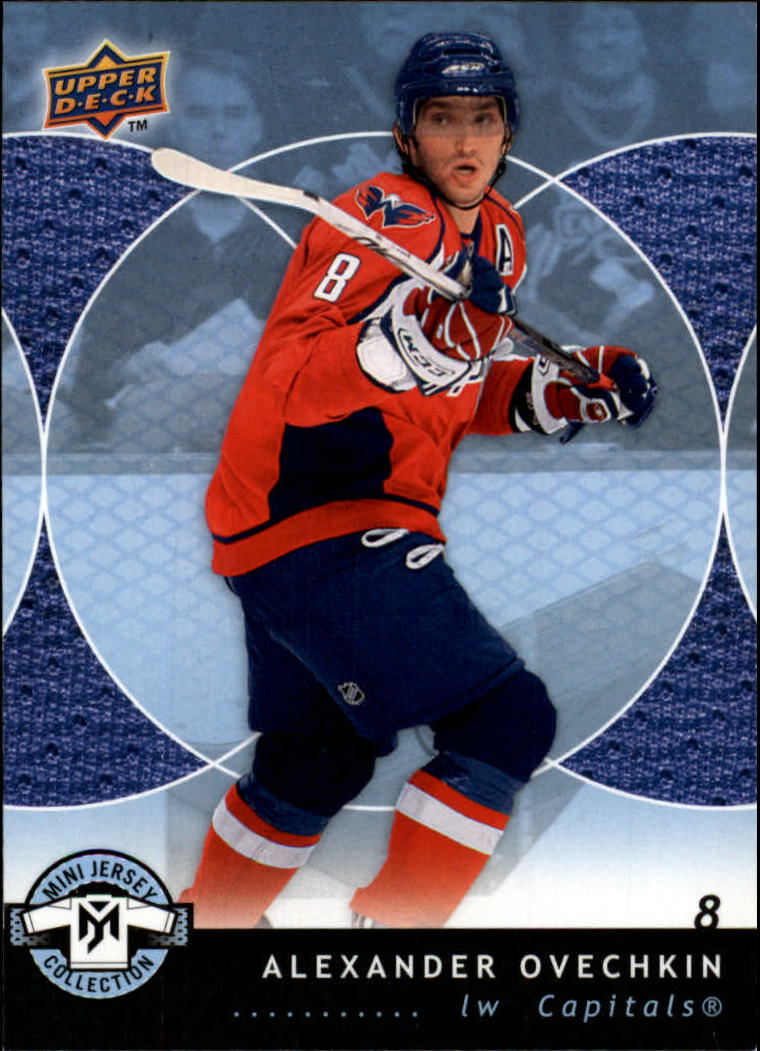 2007-08 UD Mini Jersey Collection #98 Alexander Ovechkin