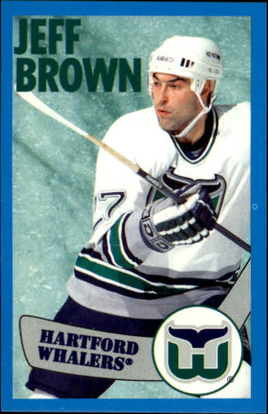 1996-97 Panini Stickers #27 Jeff Brown