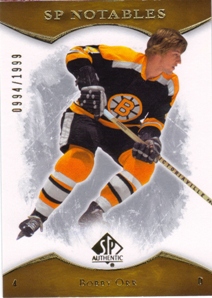 2007-08 SP Authentic #154 Bobby Orr NOT