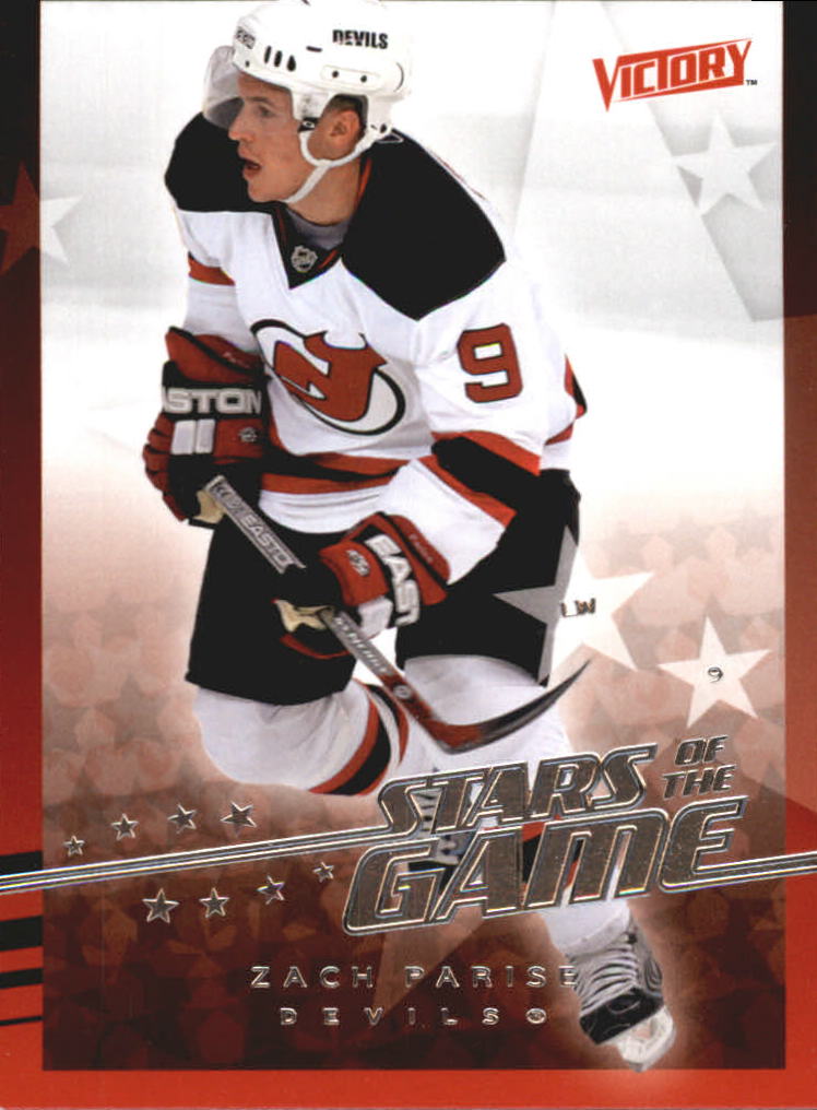 2008-09 Upper Deck Victory Stars of the Game #SG46 Zach Parise