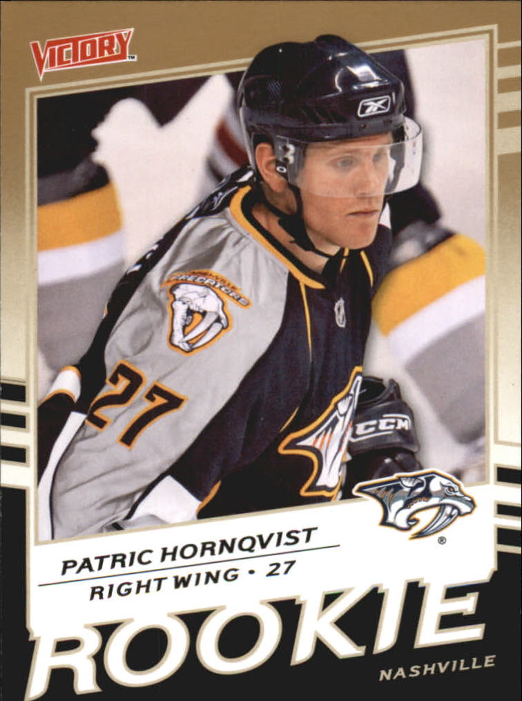 2008-09 Upper Deck Victory Gold #329 Patric Hornqvist