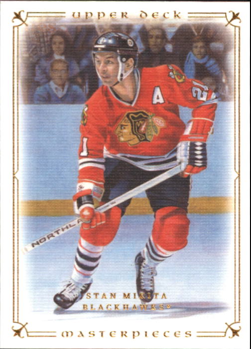 2008-09 UD Masterpieces #54 Stan Mikita