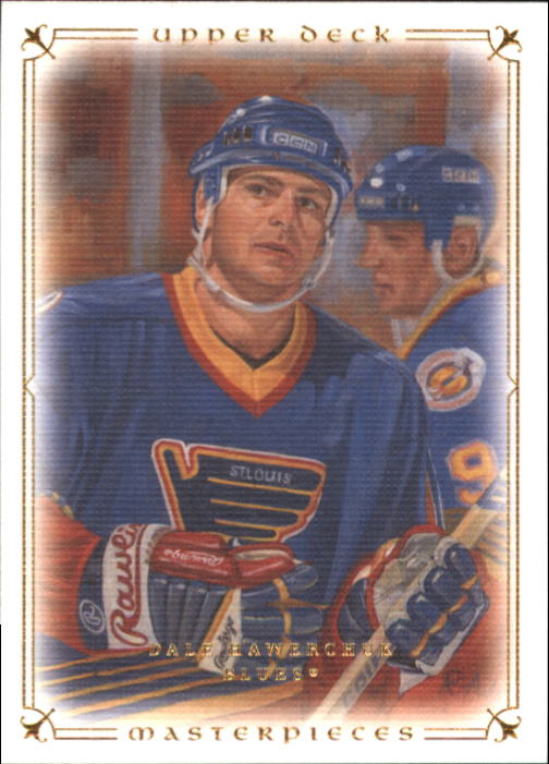 2008-09 UD Masterpieces #68 Dale Hawerchuk