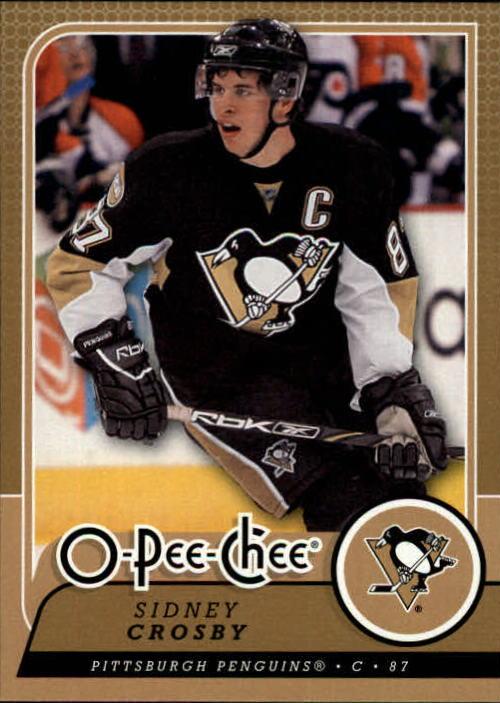 2008-09 O-Pee-Chee #18 Sidney Crosby