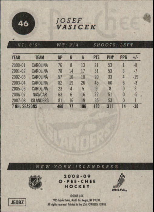 B0009- 2008-09 O-Pee-Chee Hockey Card #s 1-250 -You Pick- 15+ FREE US SHIP - Picture 77 of 425
