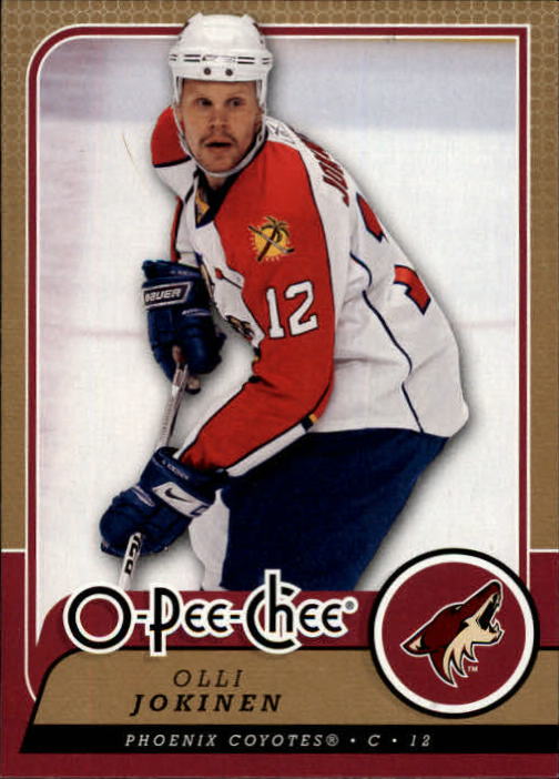 2008-09 O-Pee-Chee #123 Olli Jokinen
