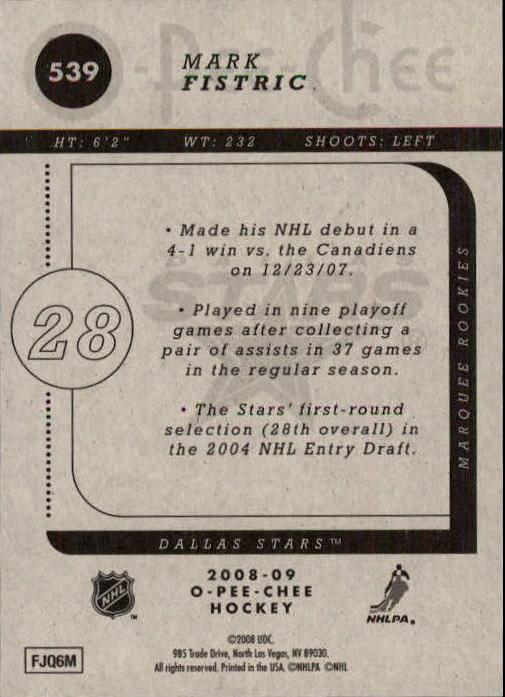 B0009- 2008-09 O Pee Chee Hockey Karte #S 501-600 -du Pick- 15 + Gratis US - Bild 73 von 153