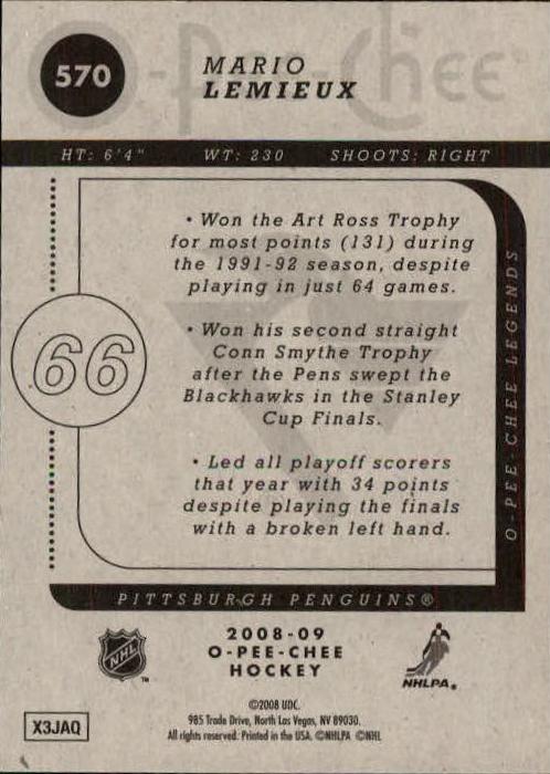 B0009- 2008-09 O Pee Chee Hockey Karte #S 501-600 -du Pick- 15 + Gratis US - Bild 113 von 153