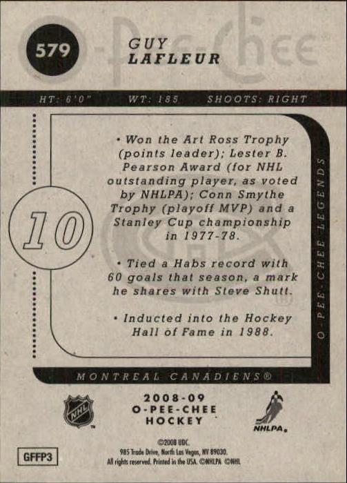 B0009- 2008-09 O Pee Chee Hockey Karte #S 501-600 -du Pick- 15 + Gratis US - Bild 123 von 153