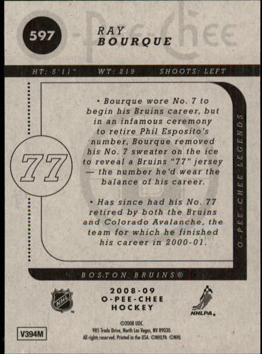 B0009- 2008-09 O Pee Chee Hockey Karte #S 501-600 -du Pick- 15 + Gratis US - Bild 149 von 153