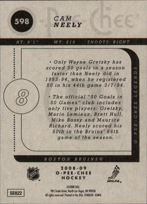 B0009- 2008-09 O Pee Chee Hockey Karte #S 501-600 -du Pick- 15 + Gratis US - Bild 151 von 153