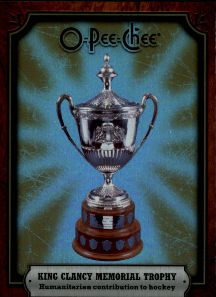 2008-09 O-Pee-Chee Trophy Cards #AWDVL King Clancy Memorial Trophy