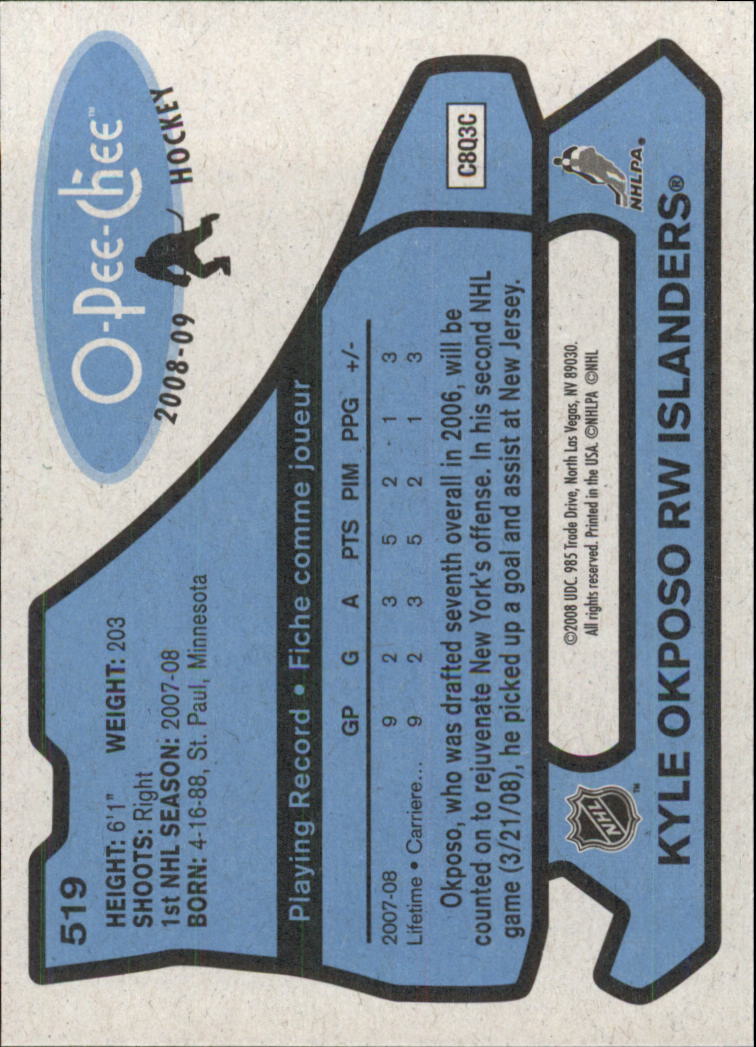 2008-09 O-Pee-Chee Hockey 1979-80 Retro (#301-600) Singles -You Choose - Picture 263 of 376