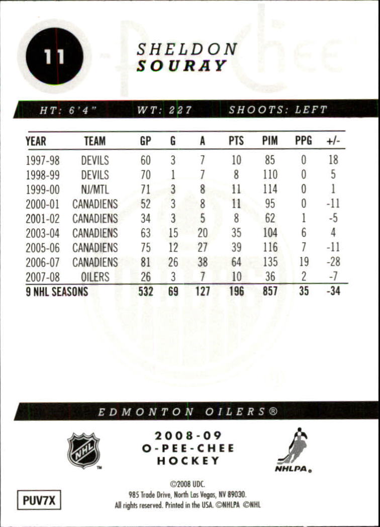 2008-09 O-Pee-Chee Hockey Gold Parallel Singles - You Choose - Picture 5 of 164