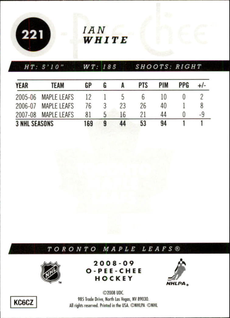 B0009- 2008-09 O-Pee-Chee Gold Hockey #s 201-400 -You Pick- 15+ FREE US SHIP - Picture 17 of 125