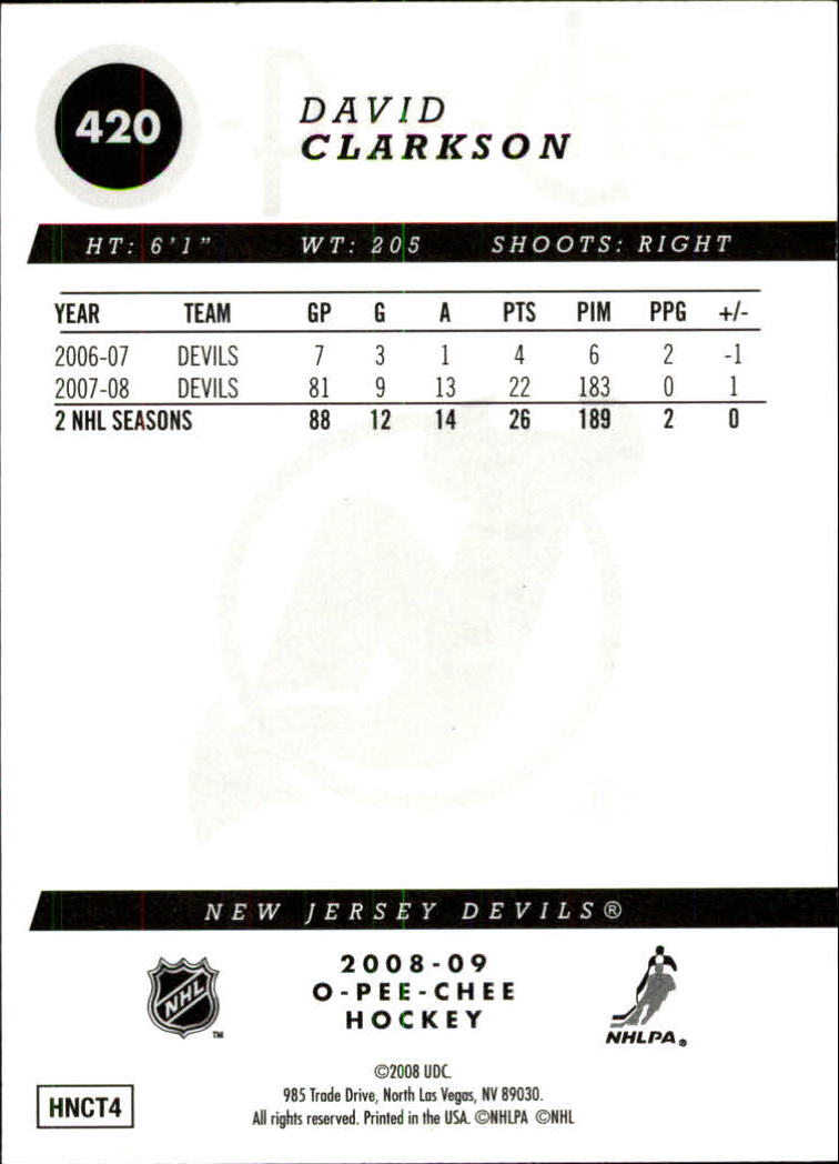 2008-09 O-Pee-Chee Hockey Gold Parallel Singles - You Choose - Picture 136 of 164