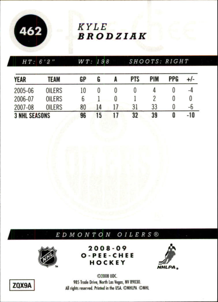 2008-09 O-Pee-Chee Hockey Gold Parallel Singles - You Choose - Picture 148 of 164