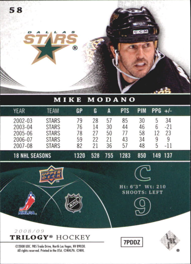 Mike Modano Cards (1990-2011) - Stars Red Wings - You Choose Your Cards