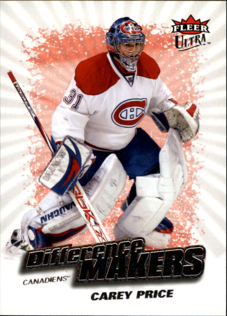 2008-09 Ultra Difference Makers #DM16 Carey Price