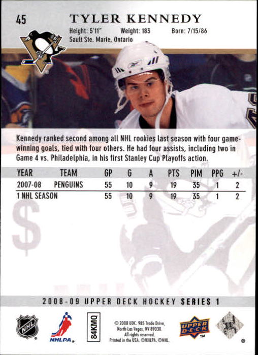 A8680- 2008-09 Upper Deck Hockey Card # S 1-250 -du Pick- 15 + Gratis US Schiff - Bild 89 von 407
