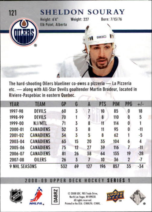 A8680- 2008-09 Upper Deck Hockey Card # S 1-250 -du Pick- 15 + Gratis US Schiff - Bild 239 von 407