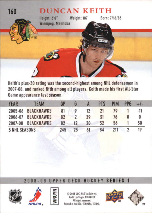 A8680- 2008-09 Upper Deck Hockey Card # S 1-250 -du Pick- 15 + Gratis US Schiff - Bild 315 von 407
