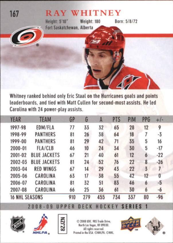 A8680- 2008-09 Upper Deck Hockey Card # S 1-250 -du Pick- 15 + Gratis US Schiff - Bild 329 von 407