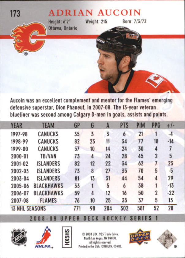 A8680- 2008-09 Upper Deck Hockey Card # S 1-250 -du Pick- 15 + Gratis US Schiff - Bild 341 von 407