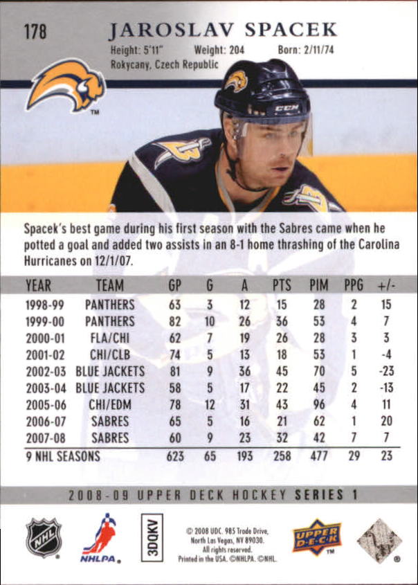 A8680- 2008-09 Upper Deck Hockey Card # S 1-250 -du Pick- 15 + Gratis US Schiff - Bild 351 von 407
