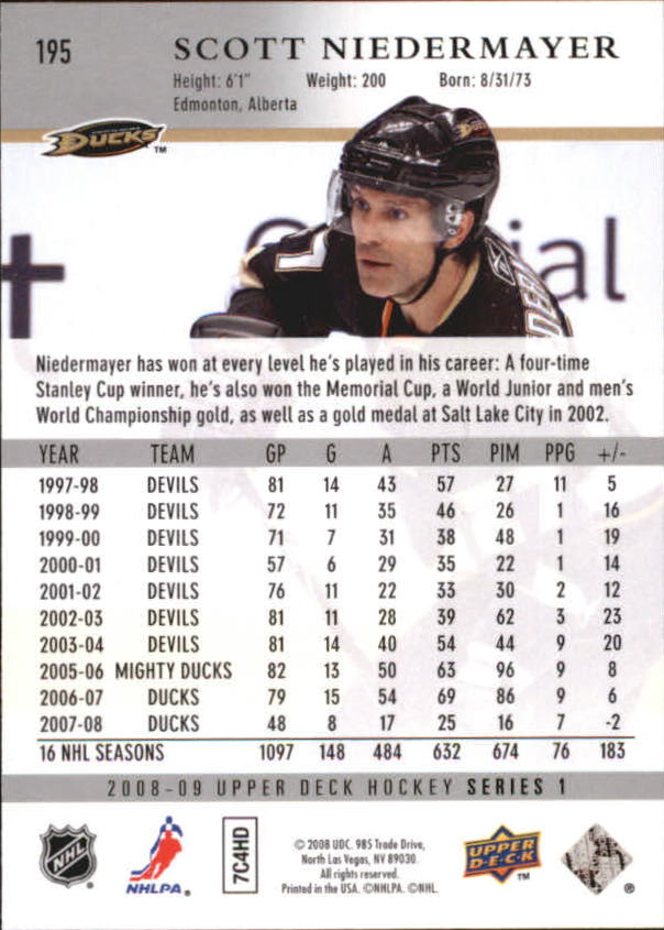 A8680- 2008-09 Upper Deck Hockey Card # S 1-250 -du Pick- 15 + Gratis US Schiff - Bild 385 von 407