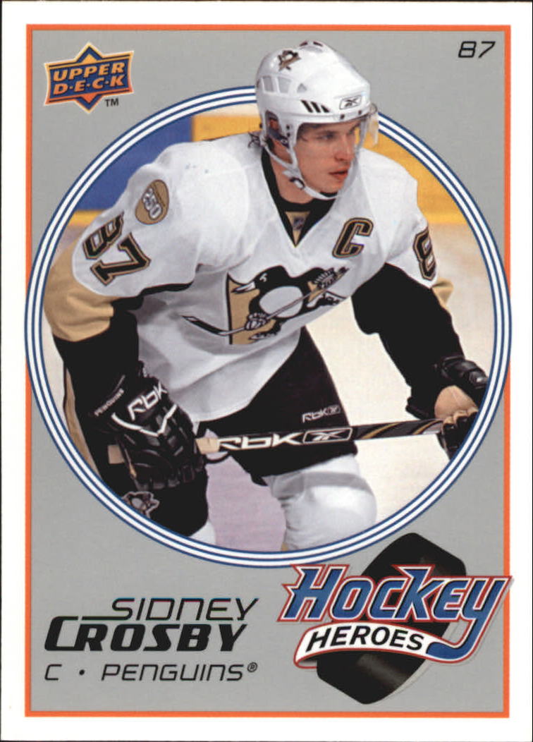 2008-09 Upper Deck Hockey Heroes Sidney Crosby #HH8 Sidney Crosby