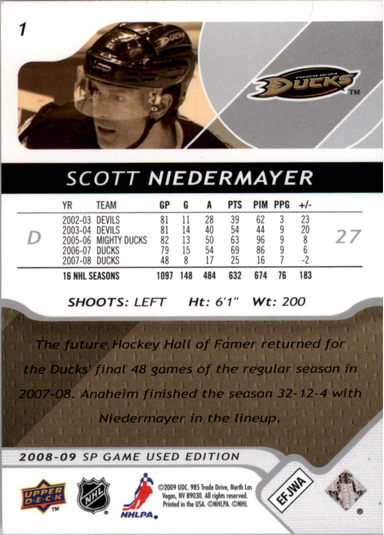 Sports Card Back