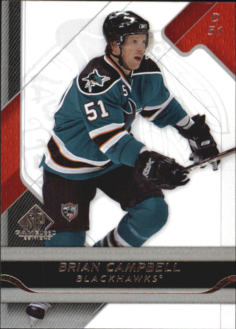 B4324- 2008-09 SP Game Used Hockey Card #s 1-100 -You Pick- 15+ FREE US SHIP