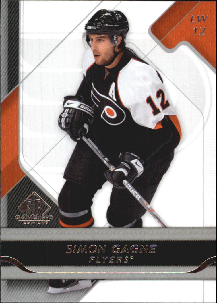 2008-09 SP Game Used #75 Simon Gagne
