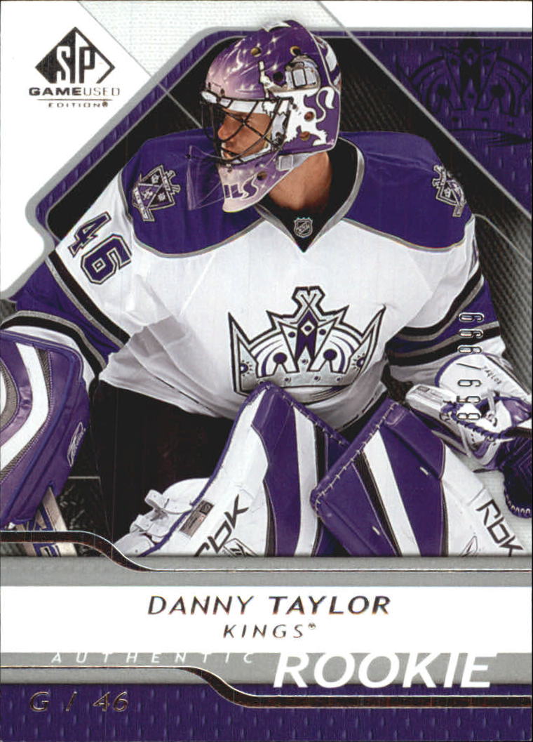 2008-09 SP Game Used #118 Danny Taylor RC