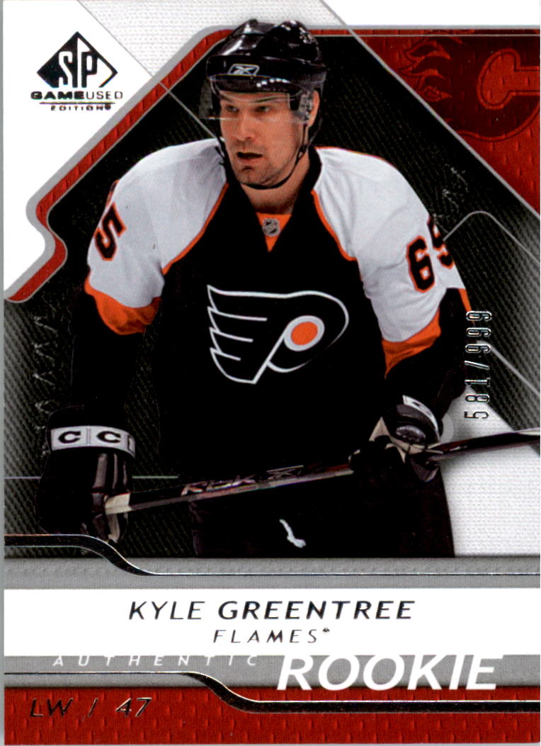 2008-09 SP Game Used #136 Kyle Greentree RC