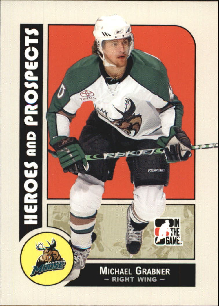 2008-09 ITG Heroes and Prospects #32 Michael Grabner