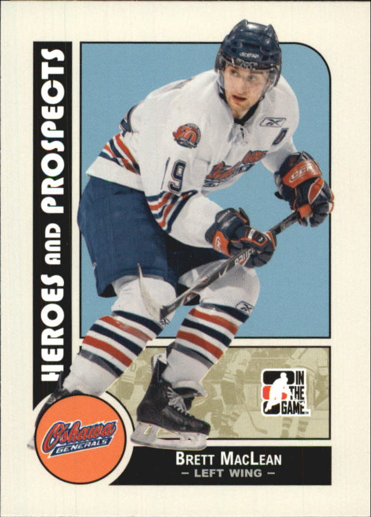 2008-09 ITG Heroes and Prospects #42 Brett MacLean