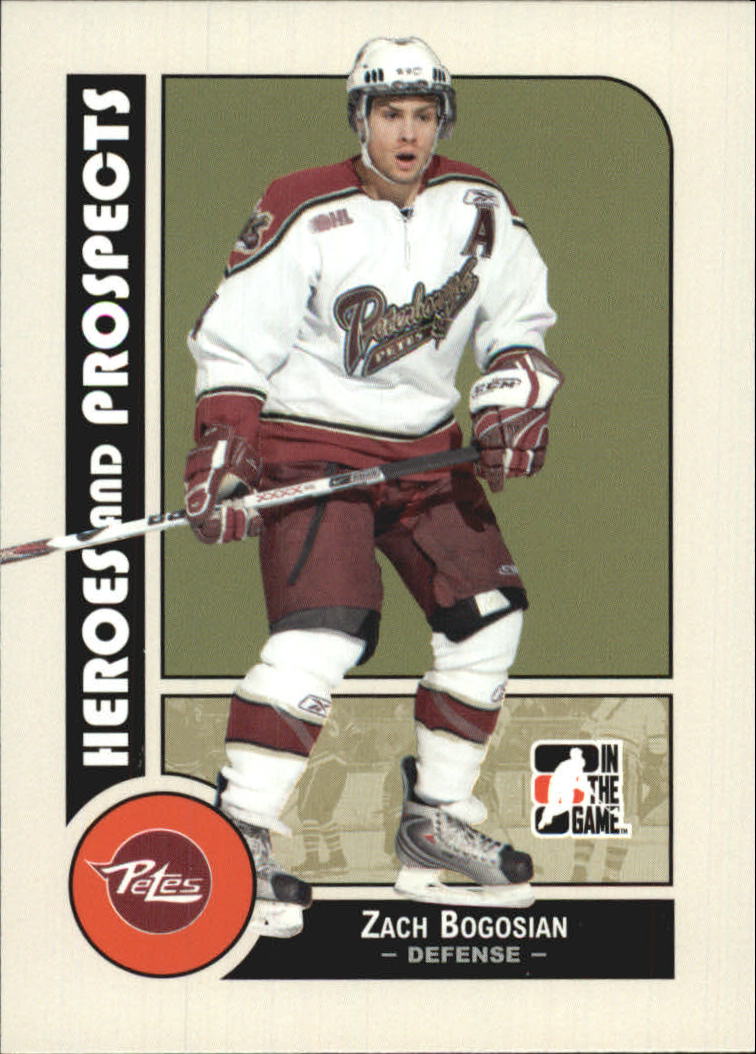2008-09 ITG Heroes and Prospects #61 Zach Bogosian