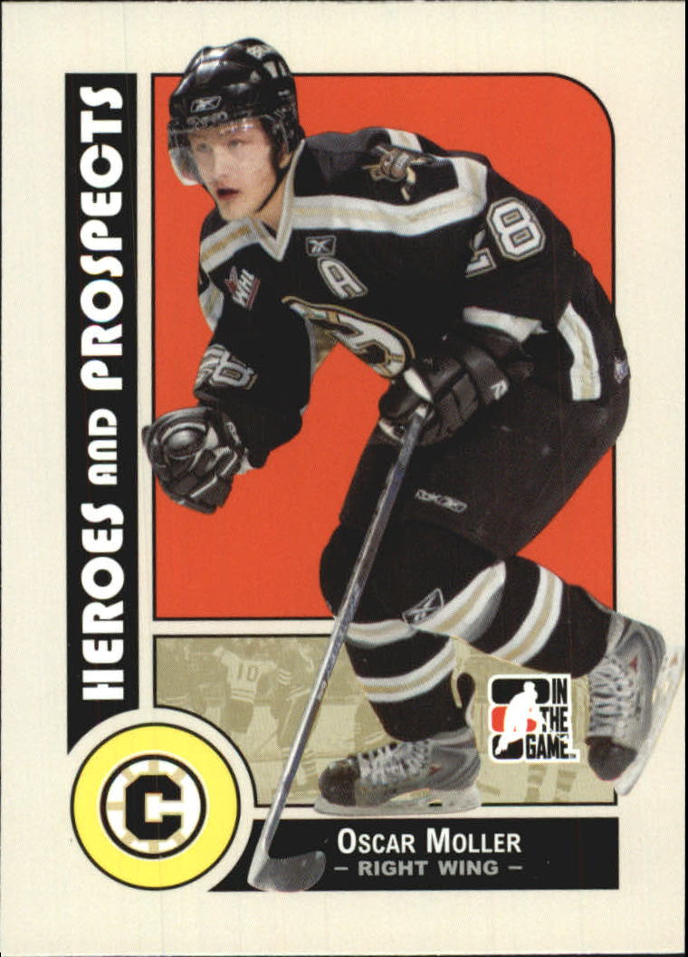 2008-09 ITG Heroes and Prospects #78 Oscar Moller