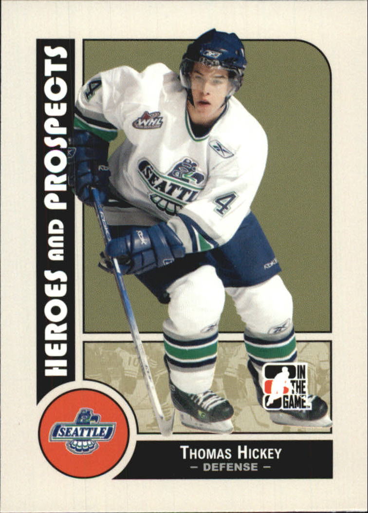 2008-09 ITG Heroes and Prospects #80 Thomas Hickey